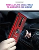 Ультратонкий противоударный чехол для Xiaomi Mi 9T с кольцом-держателем Красный - изображение 2