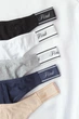 Набір трусиків Victoria's Secret 5-Pack Logo Cotton Thong Panties Pink розмір XS - зображення 4