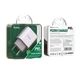 Мережевий зарядний пристрій Hoco C76A Plus 20W 1USB white - изображение 2