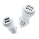 Автомобільне зарядне пристрій іЗі LC-12 2USB 4,8A white - зображення 1
