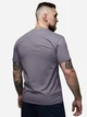 Футболка хлопковая длинная мужская Libertine 1207 3XL Серая (4821207160167) - изображение 2