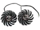 Вентилятор кулер для видеокарты MSI GTX 1060 1070 Ti 1080Ti RX 470 480 570 580 Gaming (orgnl) PowerLogic PLD10010B12HH (PLD10010S12HH) комплект 2 шт (№121.9) - изображение 1