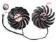 Вентилятор кулер для видеокарты MSI GTX 1060 1070 Ti 1080Ti RX 470 480 570 580 Gaming (orgnl) PowerLogic PLD10010B12HH (PLD10010S12HH) комплект 2 шт (№121.9) - изображение 4
