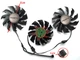 Вентилятор Everflow для видеокарты Gigabyte 83 мм (original) T128015SU (GA92S2U T129215SU PLA09215S12H) комплект 3 шт (№414.5) - изображение 4