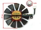 Вентилятор кулер для видеокарты ASUS GTX 1060 1070 1080 Ti RX 480 580 STRIX (orgnl) 87 мм FirstD 4-pin FDC10U12S9-C (T129215SU PLD09210S12HH)(№116.2) - изображение 4