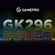 Клавиатура проводная GamePro GK296 USB RGB Black - изображение 6