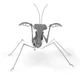 Металлический конструктор 3Д Metal Earth - Praying Mantis, MMS069 - изображение 5