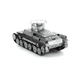 Металлический конструктор 3Д Metal Earth - Chi Ha Tank, MMS202 - изображение 1