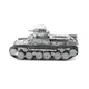 Металлический конструктор 3Д Metal Earth - Chi Ha Tank, MMS202 - изображение 3