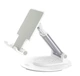 Настольная подставка XO C139 Desktop 360° rotating metal round base stand белая - изображение 1