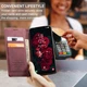 Чехол книжка с магнитом Samsung Galaxy A25 A256 CaseMe Wine (35392-42) - изображение 5