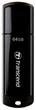 Flash Drive Transcend JetFlash 700 64 GB USB 3.1 Black (TS64GJF700) (6986638) - изображение 1