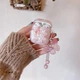 Чехол для наушников ANbeauty на Airpods 1/2 butterfly Бело-розовый (AN0103338) - изображение 1