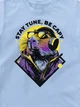 Футболка дитяча Dubhumans Stay Tune, be Capy (Капібара) Світло блакитна M (134-140 см) (CAPT-TK-LB-M) - зображення 3