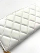 Стильний функціональний гаманець на блискавці Quilt-18171 білий - изображение 4