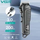 Профессиональная аккумуляторная машинка для стрижки волос VGR V-683 с LED-дисплеем и 4 сменными насадками (3-12 мм) - изображение 4