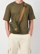 Сумка на пояс мужская тканевая Jack Wolfskin Konya Organizer 8007811-4341 Зеленая (4064993996982) - изображение 6