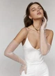 Фатиновые длинные перчатки однотонные honey fashion accessories one size (S/M/L) белый (7-21) - изображение 10