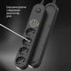 Мережевий фільтр-подовжувач ColorWay 4 розетки/4USB (Type-C PD20W + 3USB QC3.0) (45 Вт) 2 м Black (CW-CHE44PDB) - зображення 12