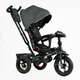 Дитячий велосипед з батьківською ручкою (6088 F – 980-66) Best Trike , фара музична з USB, Bluetooth надувні колеса, пульт включення світла і звука - зображення 1