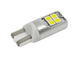 Світлодіодна автолампа T10 W5W 12-24В SMD3030-10led білий - зображення 3
