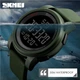 Мужские наручные спортивные часы Skmei 1257 Зеленые - изображение 4
