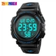 Мужские наручные спортивные часы Skmei 1258 Синие - изображение 2