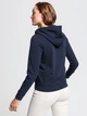 Худі з брендовим надписом Gant 4206601 L (108625L) Синий - изображение 2
