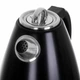 Електрочайник у сталевому корпусі Adler AD 1343 black 1,5 л STRIX - зображення 3