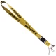 Шнурок для ключей на шею DUNLOP SP-Sport M-4559-25 50 см желтый-черный - изображение 1