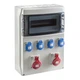 Щит з розетками 2x16A 4P, 4xSchuko IDE CSN12PT на 12 модулів IP44 SV12100 - зображення 1
