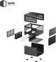 Корпус Jonsbo N3 Black без БП - изображение 9