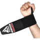 Бинти для зап'ясть (кистьові бинти) RDX W3 Gym Wrist Wraps Full Black - изображение 1