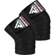 Бинти на коліна RDX K1 GYM Knee Wraps Full Black 2м 1506122 - зображення 1