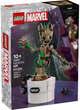 Конструктор Lego Marvel Танці Грут 459 деталей (76297) - зображення 3