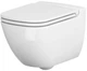 Унитаз подвесной CERSANIT Caspia Easy-Off CET 741 K701-103 с сиденьем Soft Close дюропласт - изображение 1