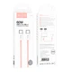 Кабель HOCO Source 60W charging data Cable Type-C to Type-C X104 |1M| зелений - зображення 3