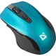 Мышь компьютерная Defender Prime MB-053 беспроводная 800/1200/1600 dpi Бирюзовый - изображение 1