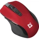 Мышь компьютерная Defender Prime MB-053 беспроводная 800/1200/1600 dpi Красный - изображение 4