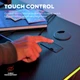 Стіл комп'ютерний геймерський Trust GXT 709 Luminus підсвічування RGB LED 120x60 см Чорний (25184_TRUST) - зображення 11