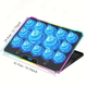 Підставка для ноутбука VHG K15C з RGB-підсвічуванням та підставкою для телефону, Laptop Cooling Pad, Black - зображення 7