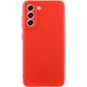 Чохол TPU GETMAN Liquid Silk Full Camera Samsung Galaxy S21 FE Червоний / Red - зображення 1