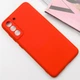 Чохол TPU GETMAN Liquid Silk Full Camera Samsung Galaxy S21 FE Червоний / Red - зображення 2