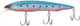 Воблер Megabass Kanata SW 160F 160mm 30.0g LZ Blue Pink Iwashi - изображение 1