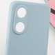 Противоударный силиконовый чехол Candy Full Camera для Oppo Reno 8 T 4G Серый / Smoky Gray - изображение 6