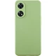 Силіконовий чохол Candy Full Camera для Oppo Reno 8 T 4G Фісташковий - изображение 1