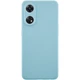 Силіконовий чохол Candy Full Camera для Oppo Reno 8 T 4G Бірюзовий / Turquoise - зображення 1