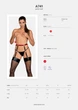 Гартеры Obsessive A741 garter belt black O/S - изображение 5