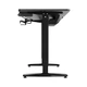 Геймерский стол 1stPlayer Moto-E 1460 Black - изображение 3