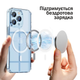 Протиударний чохол для iPhone 15 Pro Max з Magsafe IPAKY Comely Series Прозорий - зображення 2